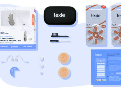 Variety of Lexie Hearing's essential hearing aid cleaning tools